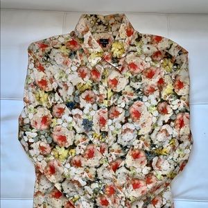 Paul Smith Men’s Large Floral Dress Shirt